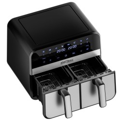 FRYTKOWNICA BEZTŁUSZCZOWA AIRFRYER 9L 2500W DWIE KOMORY +LCD KD4180