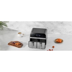 FRYTKOWNICA BEZTŁUSZCZOWA AIRFRYER 9L 2500W DWIE KOMORY +LCD KD4180