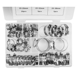ZESTAW OPASEK ZACISKOWYCH ŚLIMAKOWYCH 60EL. KD10865