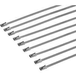 OPASKI ZACISKOWE STALOWE/METALOWE 4,6 x 300 100EL. KD10864