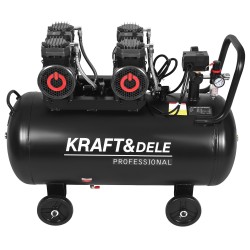 Kompresor bezolejowy 100L 2x2200W KD4083