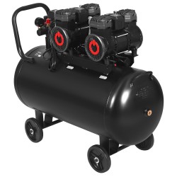 Kompresor bezolejowy 100L 2x2200W KD4083