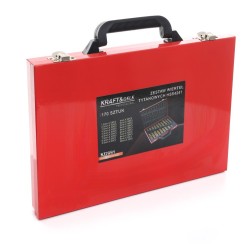 Wiertła tytanowe HSS do metalu 170 szt. KD991