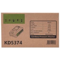 MYJKA AKUMULATOROWA 300W 21V 3Ah KD5374