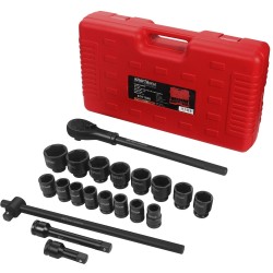 Grzechotka + przedłużki + nasadki udarowe 3/4" 21szt KD11868