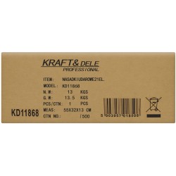 Grzechotka + przedłużki + nasadki udarowe 3/4" 21szt KD11868