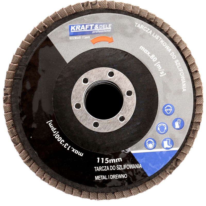 Tarcza listkowa 115mm P40 KD960