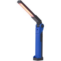 LATARKA WARSZTATOWA LED USB-C 200/400/800LM + ŚWIATŁO OSTRZEGAWCZE KD3496