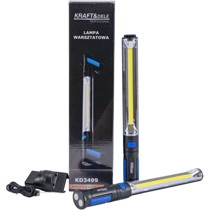 LATARKA WARSZTATOWA PODWÓJNA USB-C 1000LM KD3499