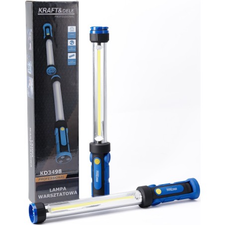 LATARKA WARSZTATOWA PODWÓJNA LED USB-C 1200LM KD3498