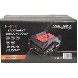 Prostownik z rozruchem 20-500Ah 12/24V 60A KD5341