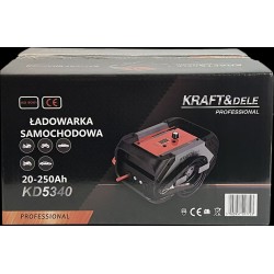 Prostownik z rozruchem 20-250Ah 12/24V 35A KD5340