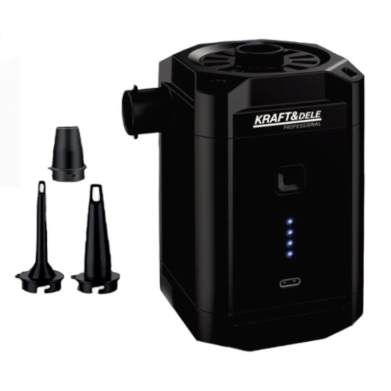 POMPKA AKUMULATOROWA USB-C 5500mAh + KOŃCÓWKI KD5501