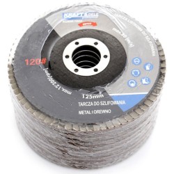 Tarcza listkowa 125mm P120 KD969