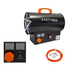 Nagrzewnica gazowa 25kW + Termostat + Reduktor KD11700