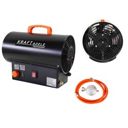 Nagrzewnica gazowa 25kW + Termostat + Reduktor KD11700