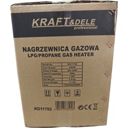 Nagrzewnica gazowa 60kW Termostat KD11702