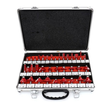 Frezy do drewna łożyskowane 35 el. KD10280