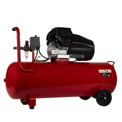 Kompresor olejowy 100L 2 Tłoki KD1480 + Separator