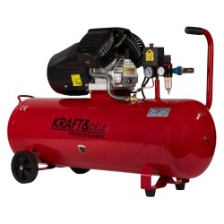 Kompresor olejowy 100L 2 Tłoki KD1480 + Separator