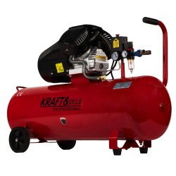 Kompresor olejowy 100L 2 Tłoki KD1480 + Separator