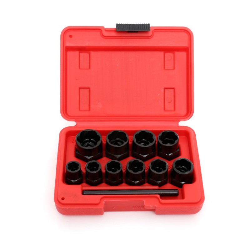 Wykrętaki do zerwanych śrub WYSOKI PROFIL 10 szt. KD10270