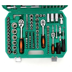 Zestaw Kluczy Klucze Nasadowe TORX KD308 172el. Walizka