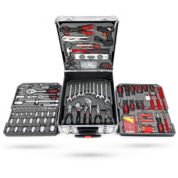 Klucze Zestaw 188 elementów KD314 Aluminiowa walizka