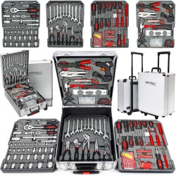 Klucze Zestaw 188 elementów KD314 Aluminiowa walizka