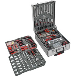 Klucze Zestaw 188 elementów KD314 Aluminiowa walizka