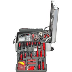 Klucze Zestaw 188 elementów KD314 Aluminiowa walizka