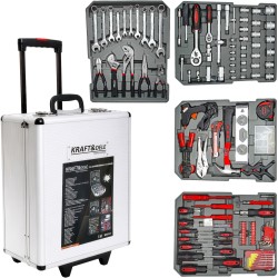 Klucze Zestaw 188 elementów KD314 Aluminiowa walizka