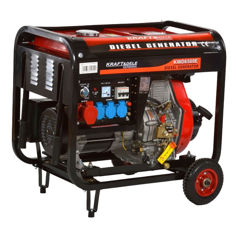 Agregat Diesel 6500W 12/230/380V KD120