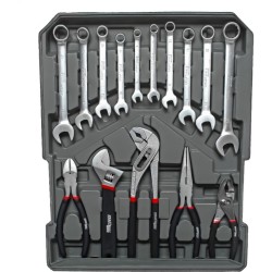 Klucze Zestaw 188 elementów KD314 Aluminiowa walizka