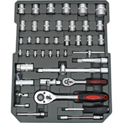 Klucze Zestaw 188 elementów KD314 Aluminiowa walizka