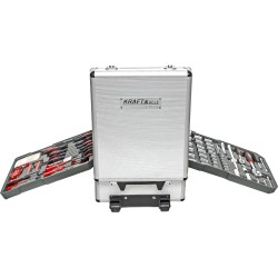 Klucze Zestaw 188 elementów KD314 Aluminiowa walizka