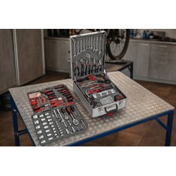 Klucze Zestaw 188 elementów KD314 Aluminiowa walizka