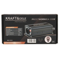 Przetwornica samochodowa 350W 12V - 230V KD1250