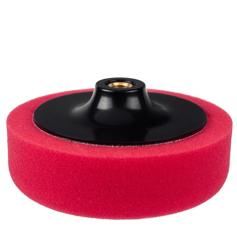 Gąbka polerska 150 mm czerwona KD1593