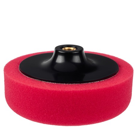 Gąbka polerska 150 mm czerwona KD1593