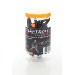 Zestaw ścisków sprężynowych 2/3' KD10186