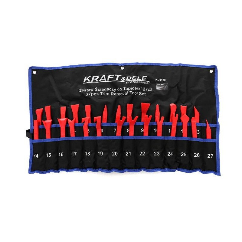 Zestaw ściągaczy do tapicerki 27 el. KD1130
