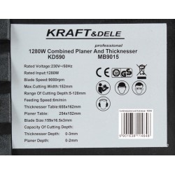 Grubościówka strugarka heblarka 2200W KD590