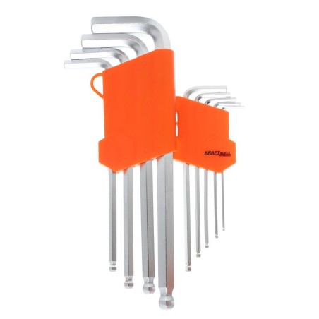 Zestaw 9 imbusów kulkowych KD10296