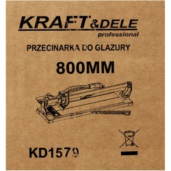 Przecinarka do glazury 800mm/16mm/175mm KD1579
