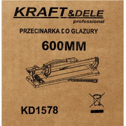 Przecinarka do glazury 600mm/16mm/178mm KD1578