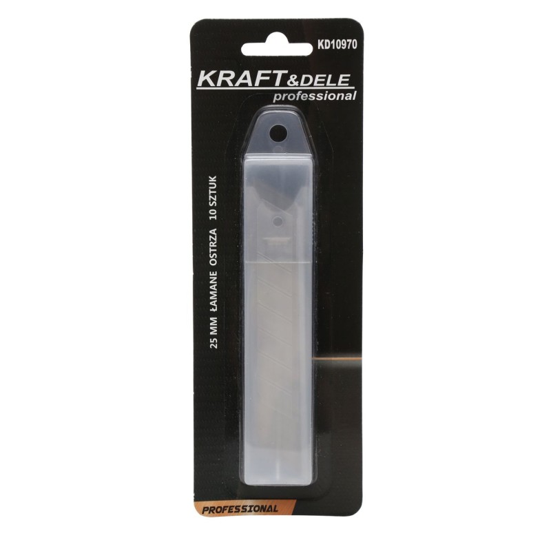 Ostrze łamane do nożyków 25mm - 10szt KD10970