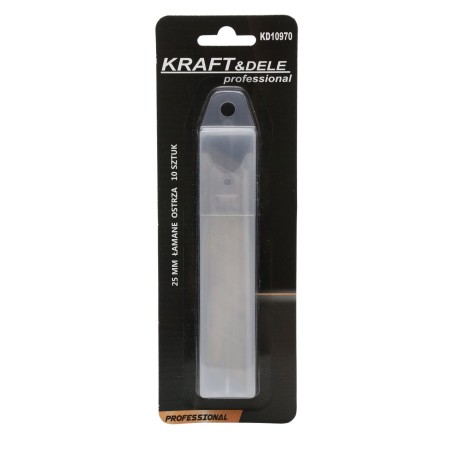 Ostrze łamane do nożyków 25mm - 10szt KD10970