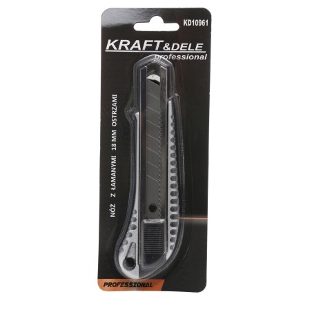 Nóż z łamanym ostrzem 18mm KD10961