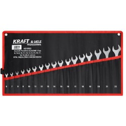 KLUCZE PŁASKO-OCZKOWE 17el. KD10923